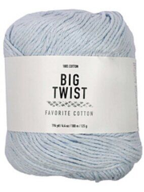 Big Twist Favorite Cotton – Tranquil Blue